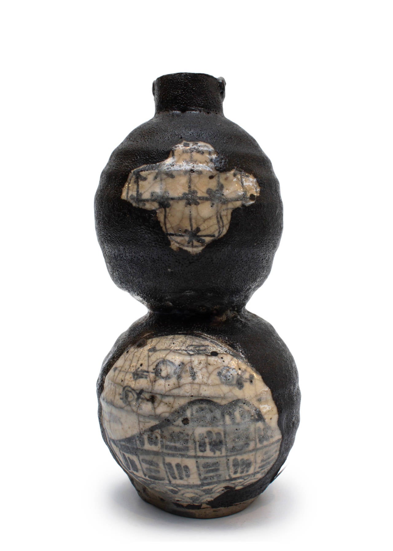 Hikidashiguro Vase 3 - Art by Aaron Scythe