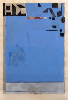 Blau mit Rot von Richard Diebenkorn
