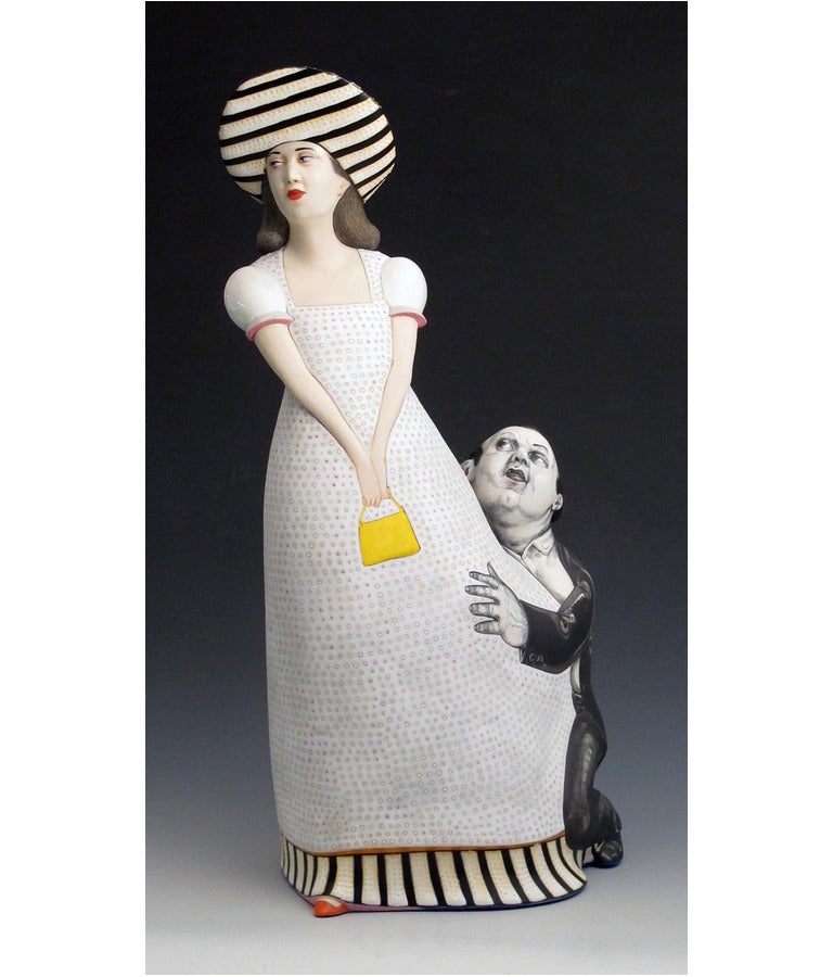 Sergei Isupov Figurative Sculpture - Velvet