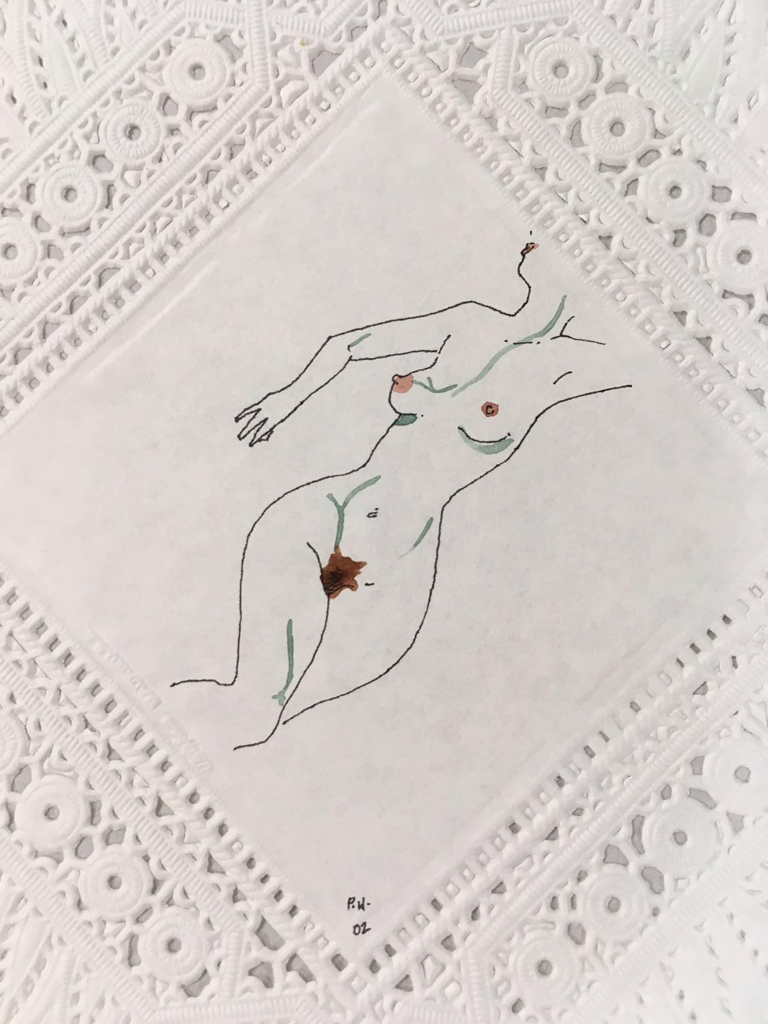 Untitled (Nude Torso) - Art by Peregrine Honig