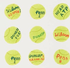 Sfondo con pallina da tennis di Jonas Wood