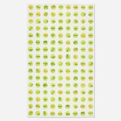 Tennisball-Hintergrundbild von Jonas Wood