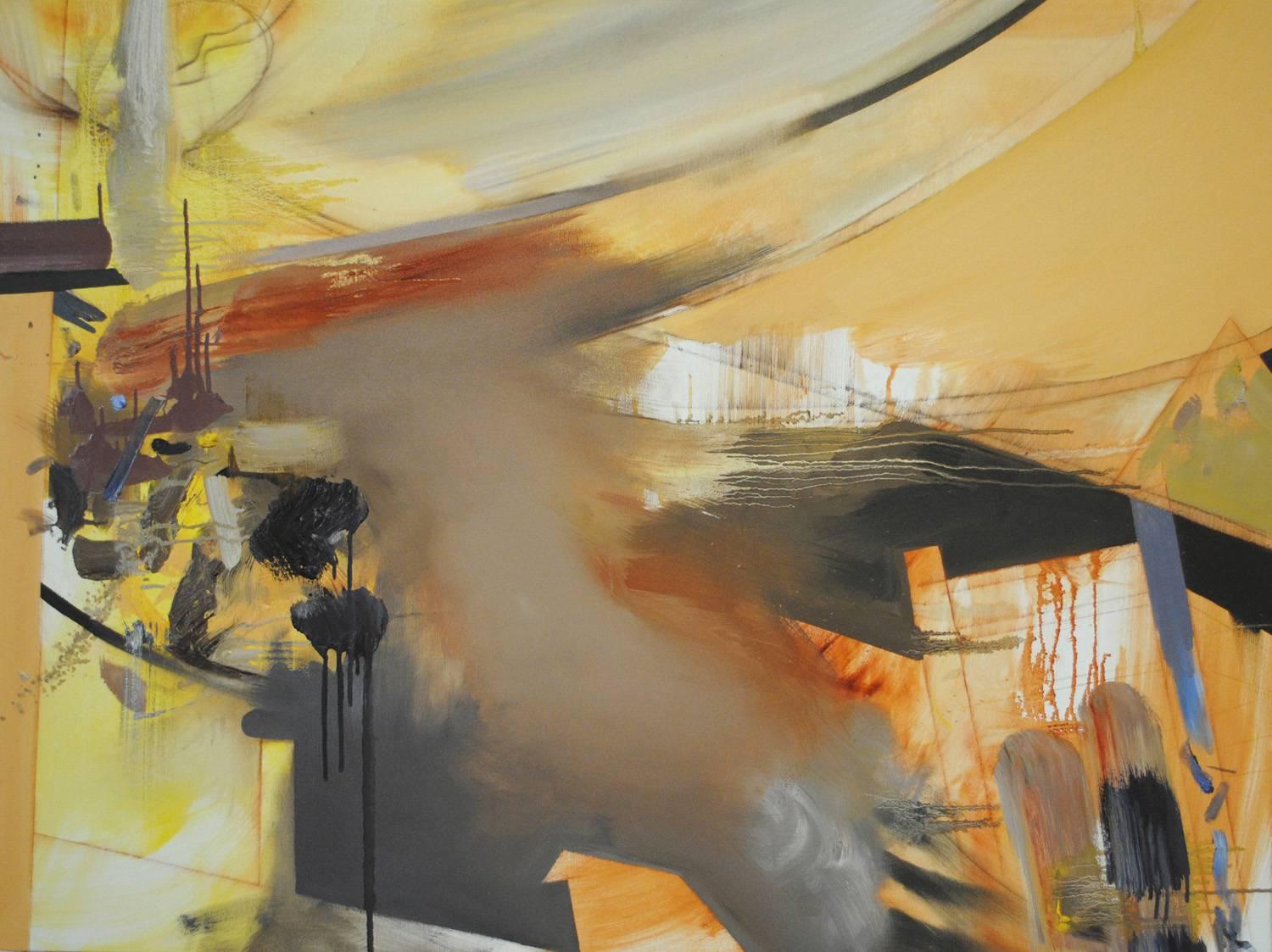 Veronica Bruce Abstract Painting - Let It Go