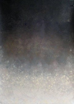 Notte di neve - 30 X 22 acrilico su carta d'archivio