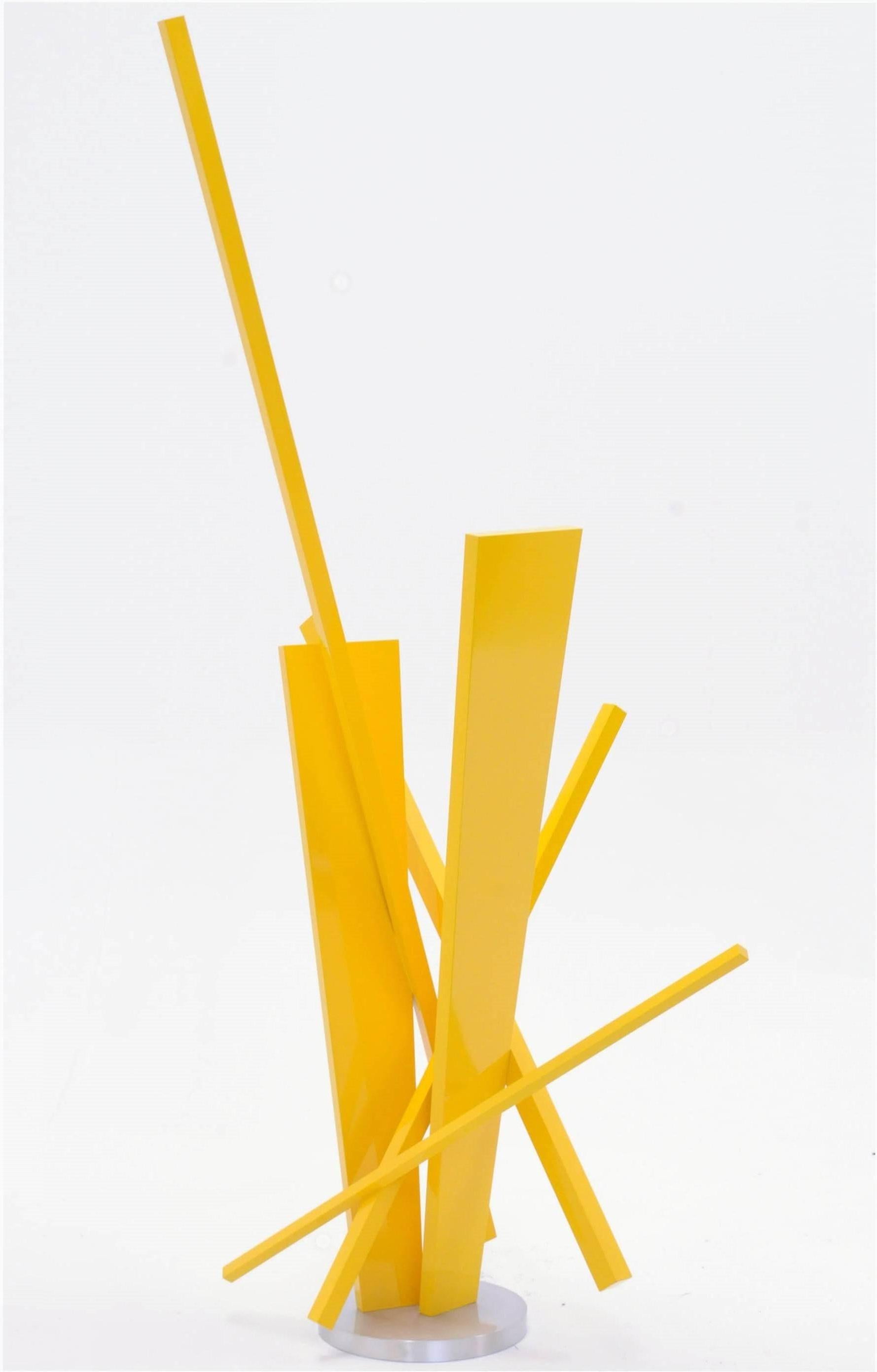 John Henry Abstract Sculpture - Cypress Yellow