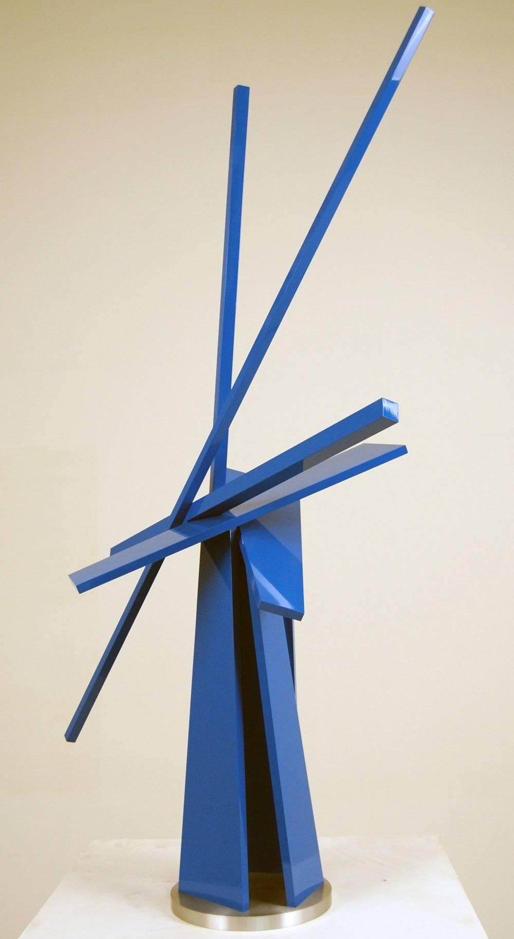 John Henry Abstract Sculpture - Myakka Blue