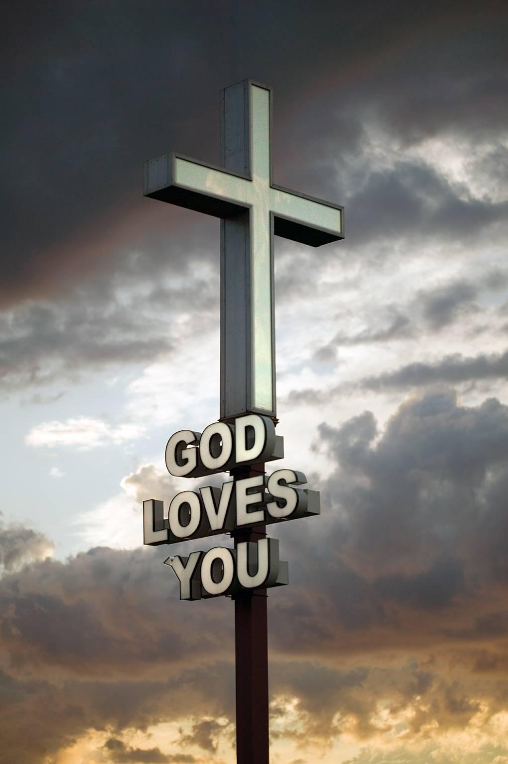 Chris Thomaidis Landscape Photograph - God Loves You