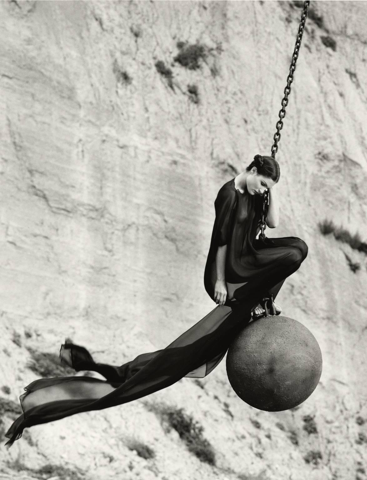 Ron Baxter Smith Figurative Photograph - Wrecking Ball