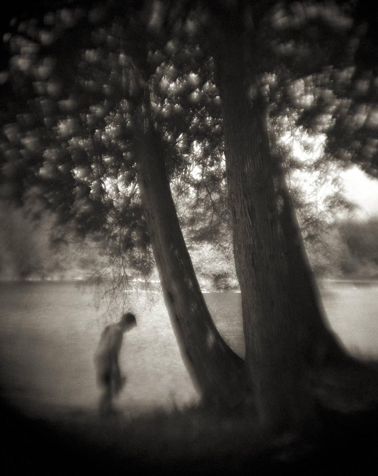 Chris Thomaidis Black and White Photograph - Down by the River