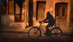 Man on Bike, Crete