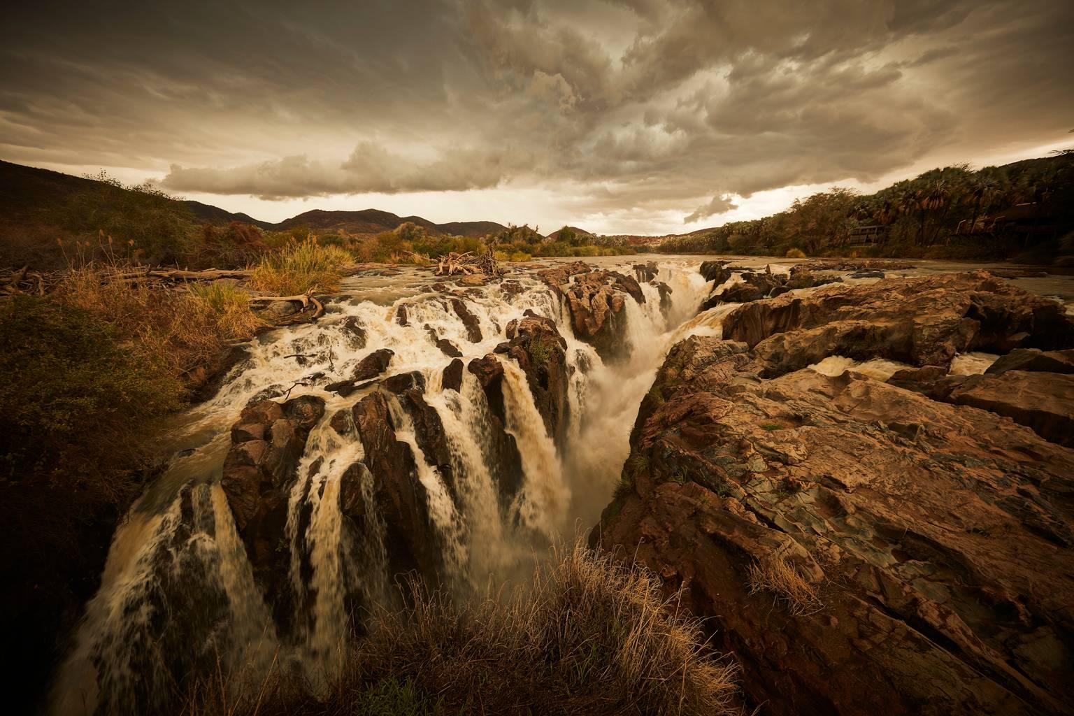 Chris Gordaneer Color Photograph - Etosha, Epupa Falls