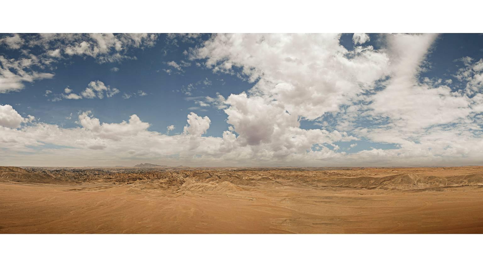 Chris Gordaneer Landscape Photograph - Moon Landscape, Namibia