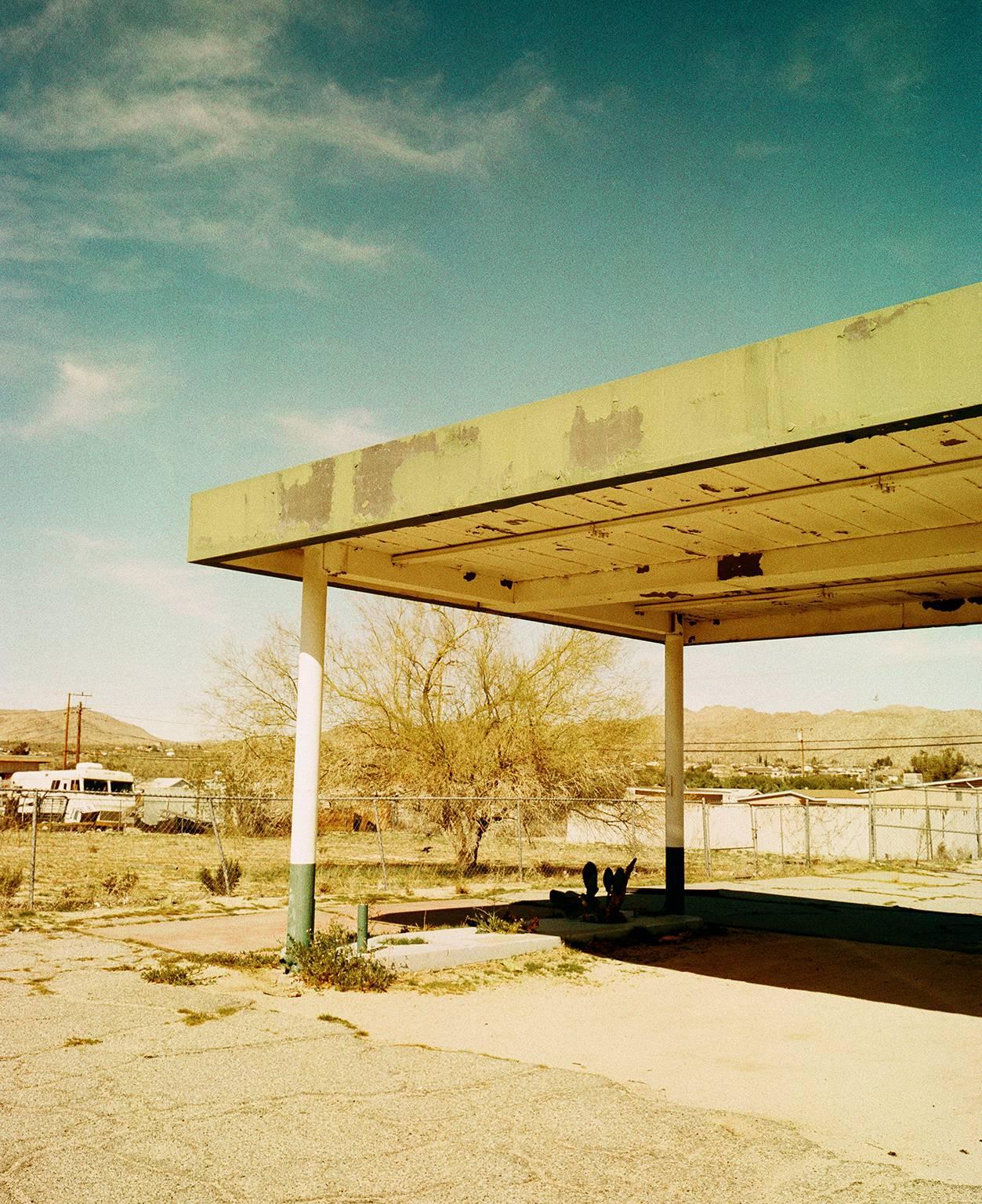 Jim Ryce Landscape Photograph - Gas Station, Joshua Tree