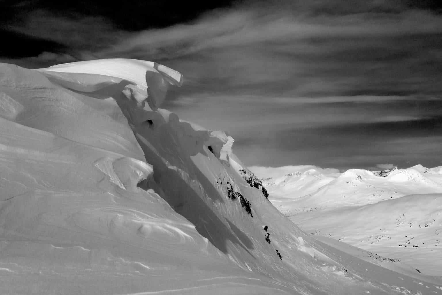 Ian Tudhope Black and White Photograph - Chilcotin Mountains No. 2, British Columbia, Canada