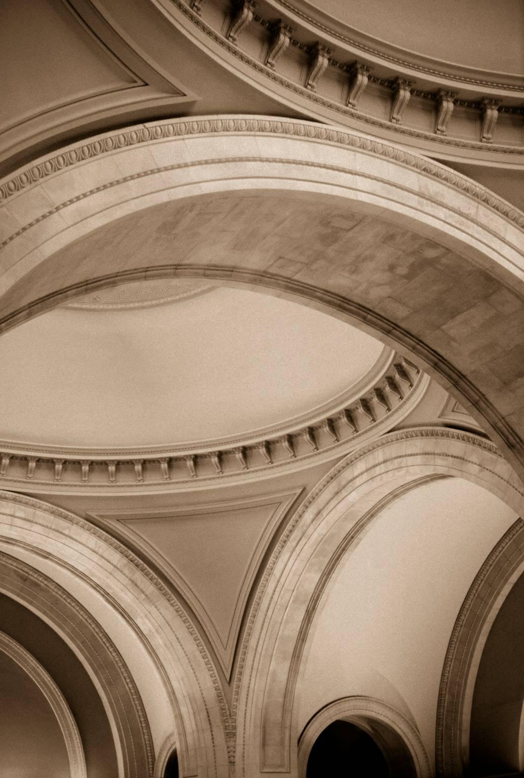 Massimo Di Lorenzo Landscape Photograph - Arches, Metropolitan Museum of Art, New York City