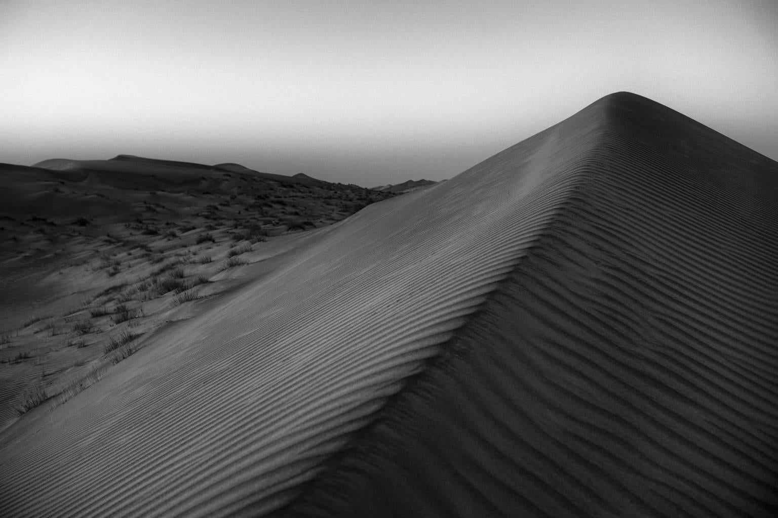 Ian Tudhope Black and White Photograph - Wahiba Sands #1