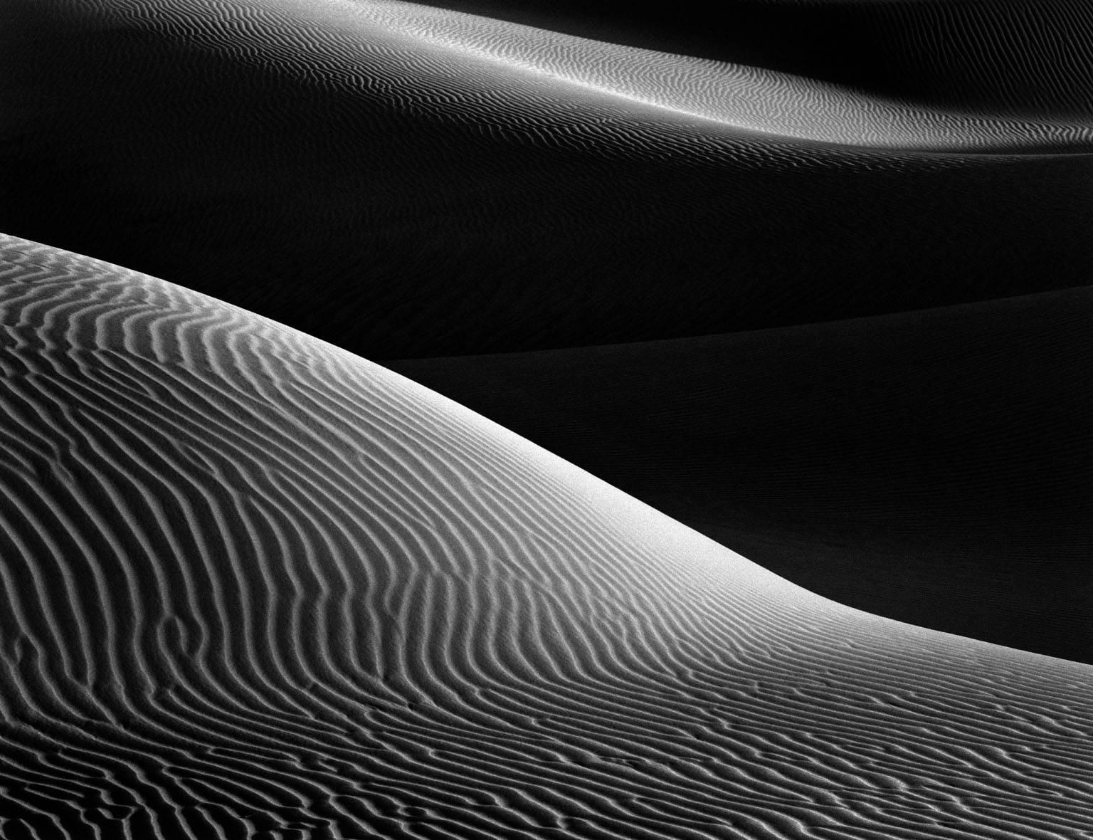 Keiji Iwai Black and White Photograph - Sand Dunes Series #13