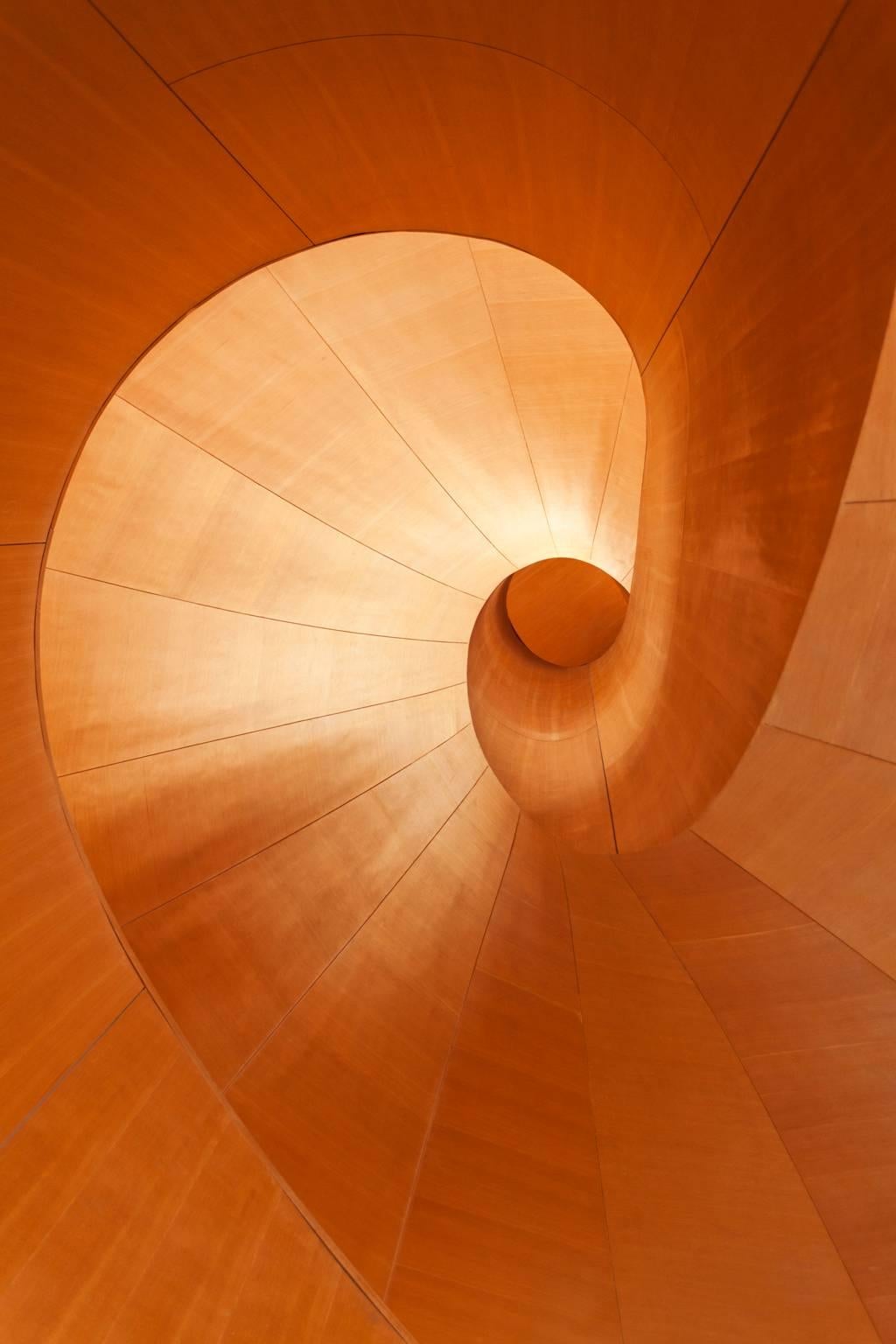 Massimo Di Lorenzo Abstract Photograph - Spiral Staircase