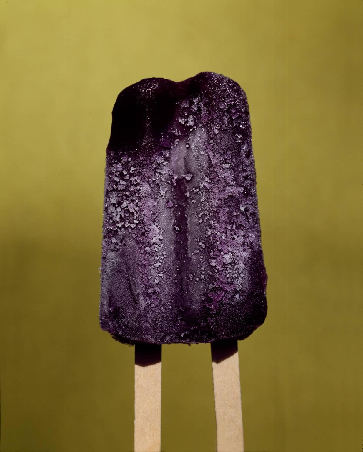 Ron Baxter Smith Still-Life Photograph - Purple Popsicle