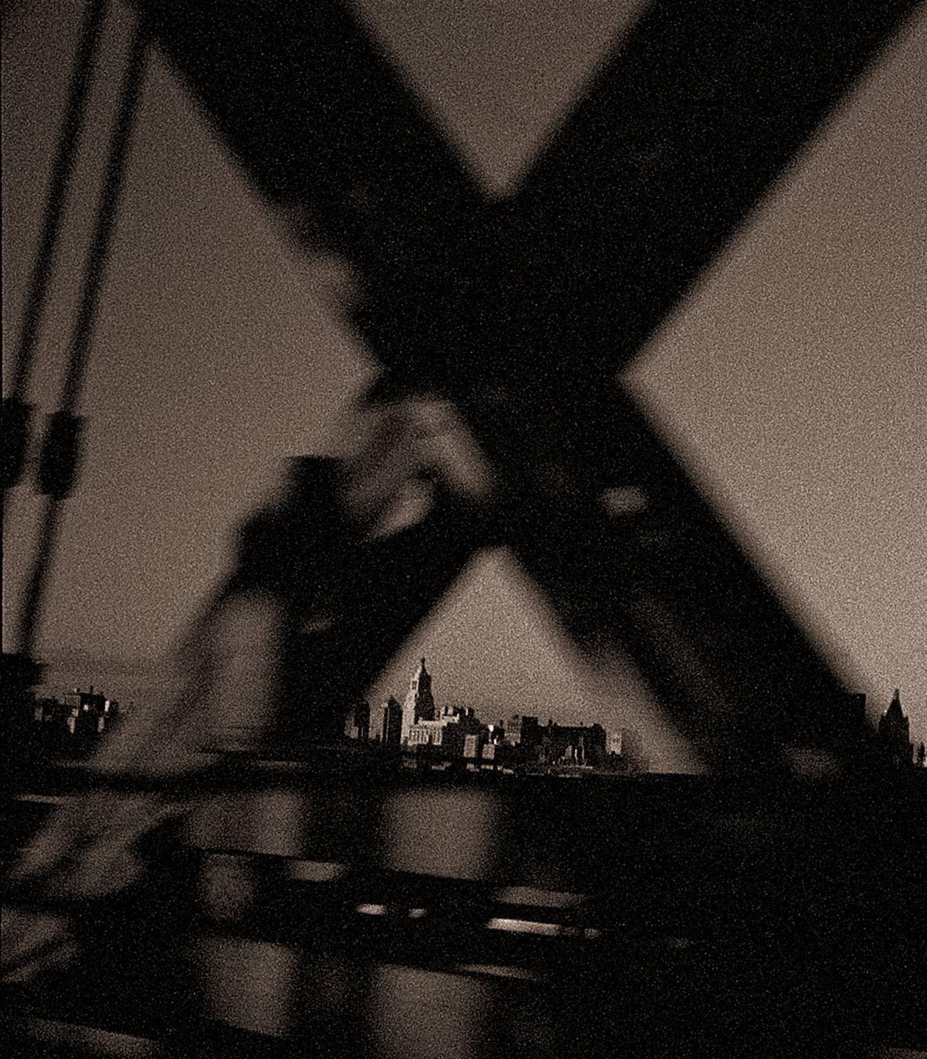 Wiliamsburg Bridge - Photograph by Edward Gajdel