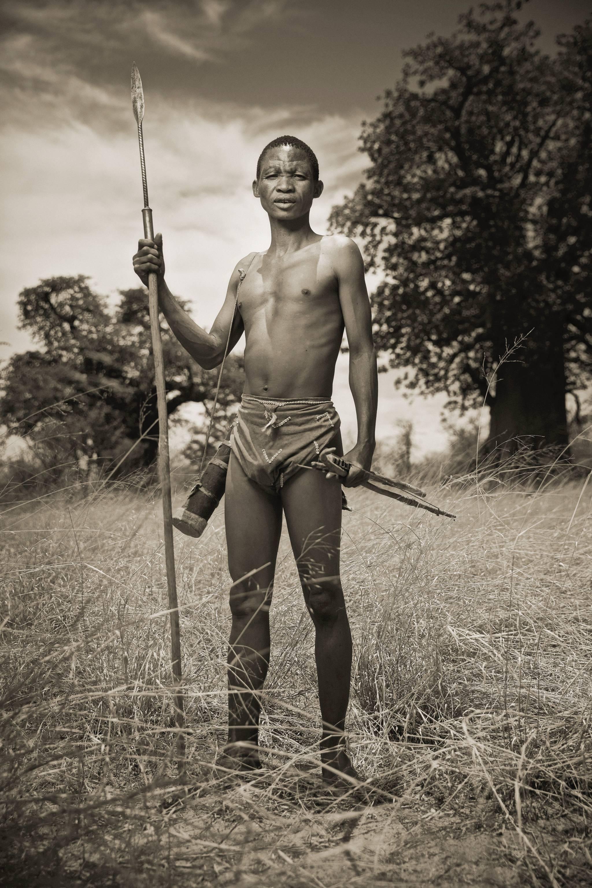 San Bushman 4 - Photograph by Chris Gordaneer