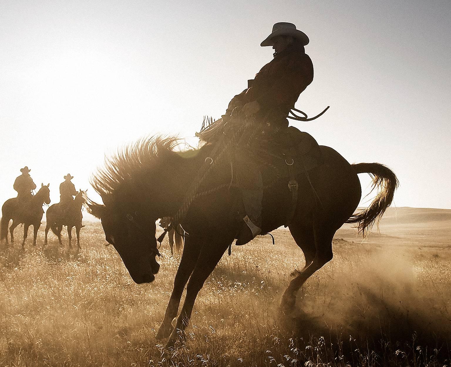 Cowboys - Photograph by Chris Gordaneer