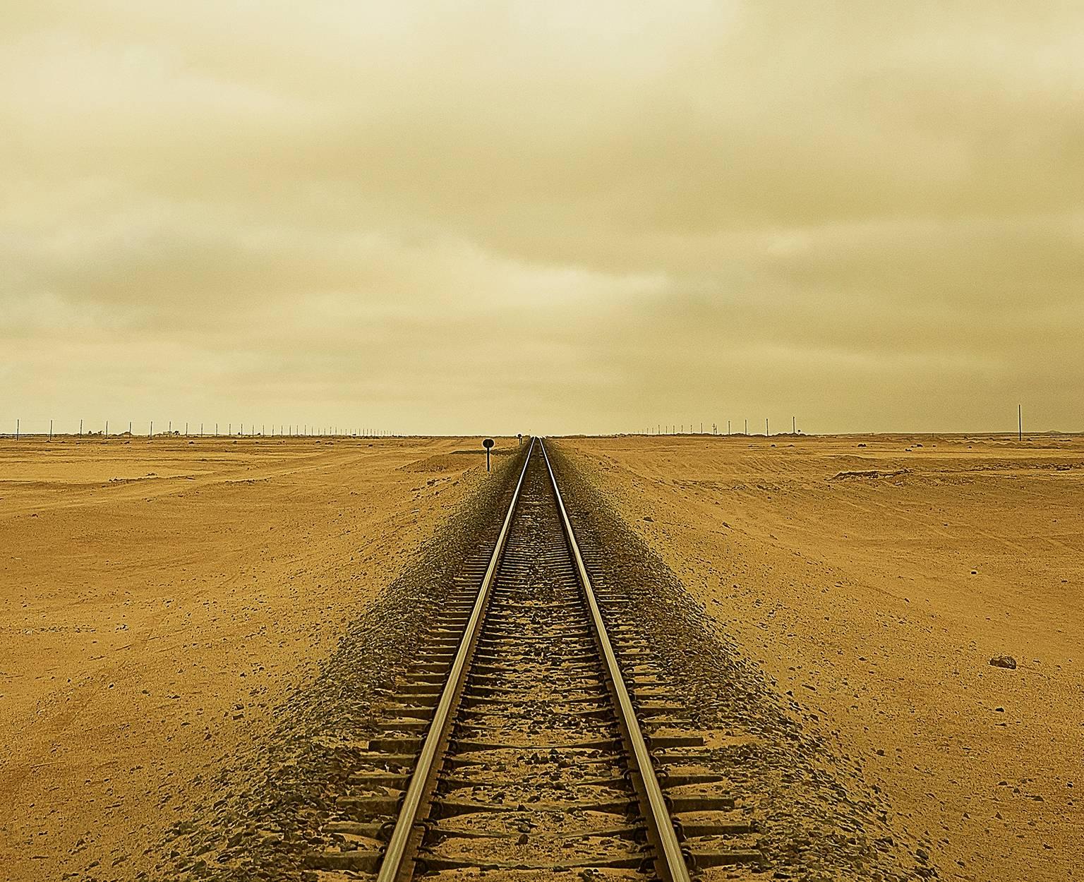 Namibia Railroad 02 - Photograph by Chris Gordaneer
