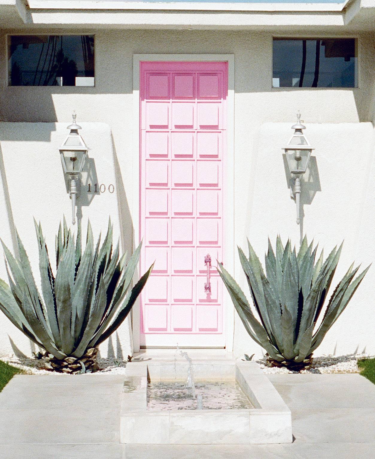 Pink Door, Palm Springs - Photograph by Jim Ryce