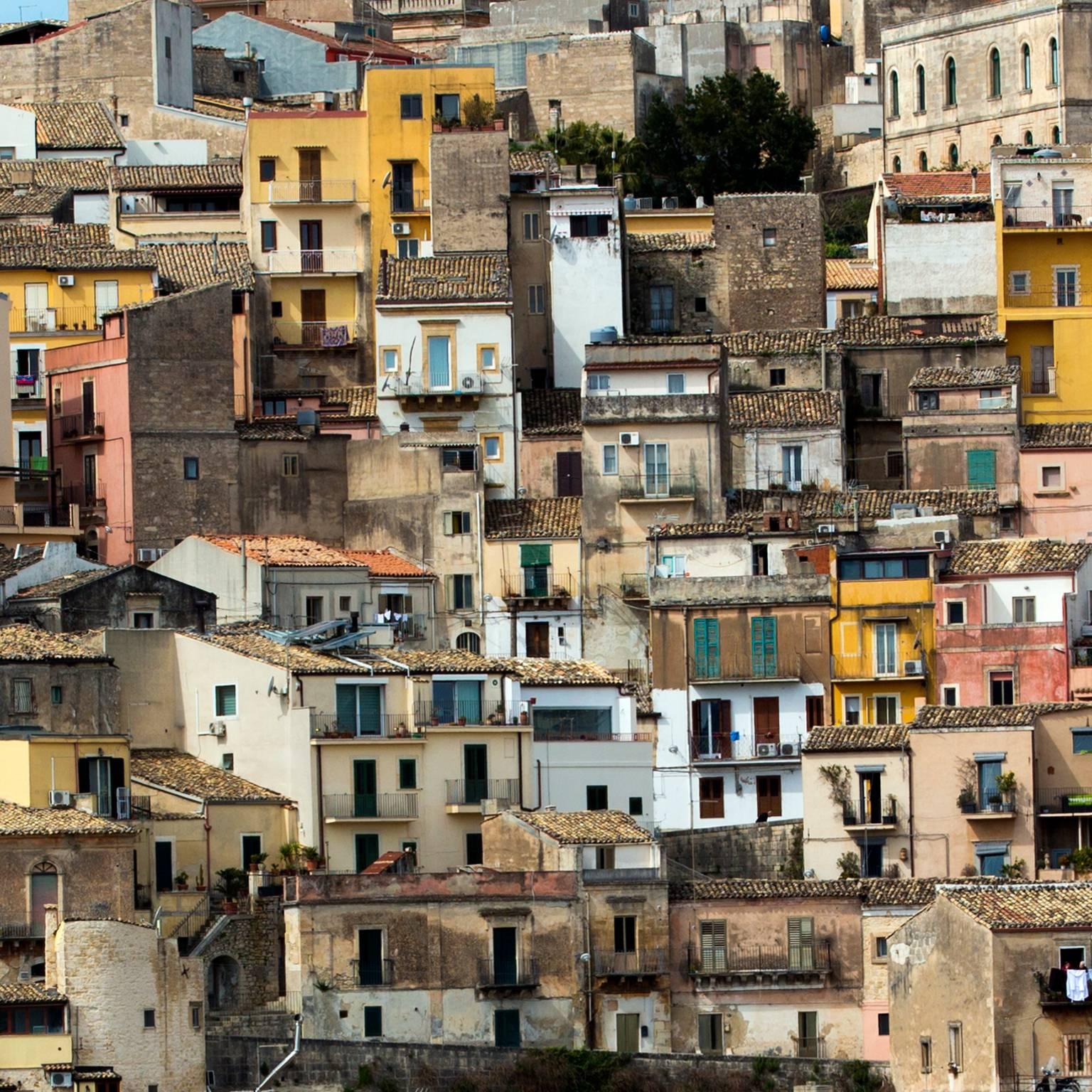 Ragusa, Sicily - Brown Landscape Photograph by Massimo Di Lorenzo