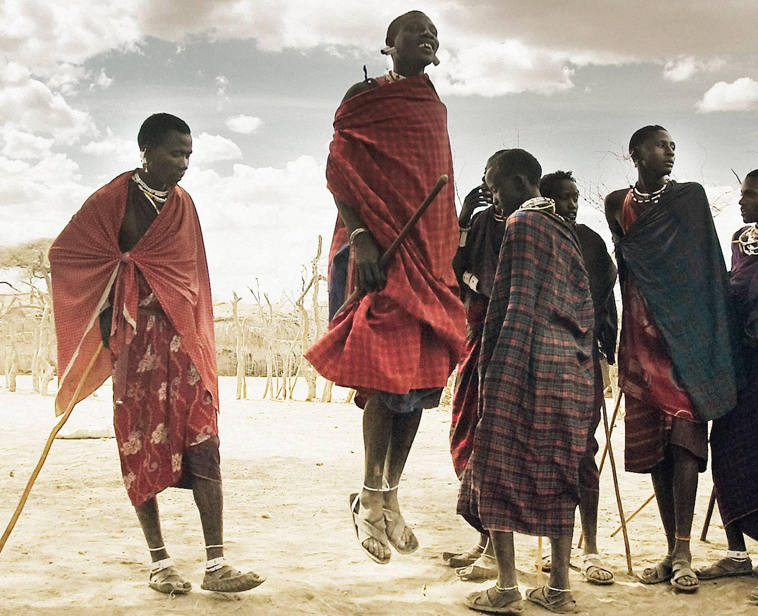 Masai Tribe - Photograph by Chris Gordaneer