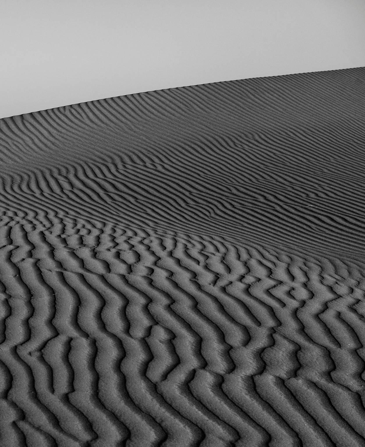Wahiba Sands #2 - Black Landscape Photograph by Ian Tudhope