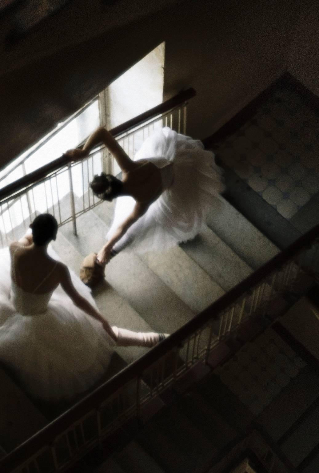 The Stairwell - Photograph by George Simhoni