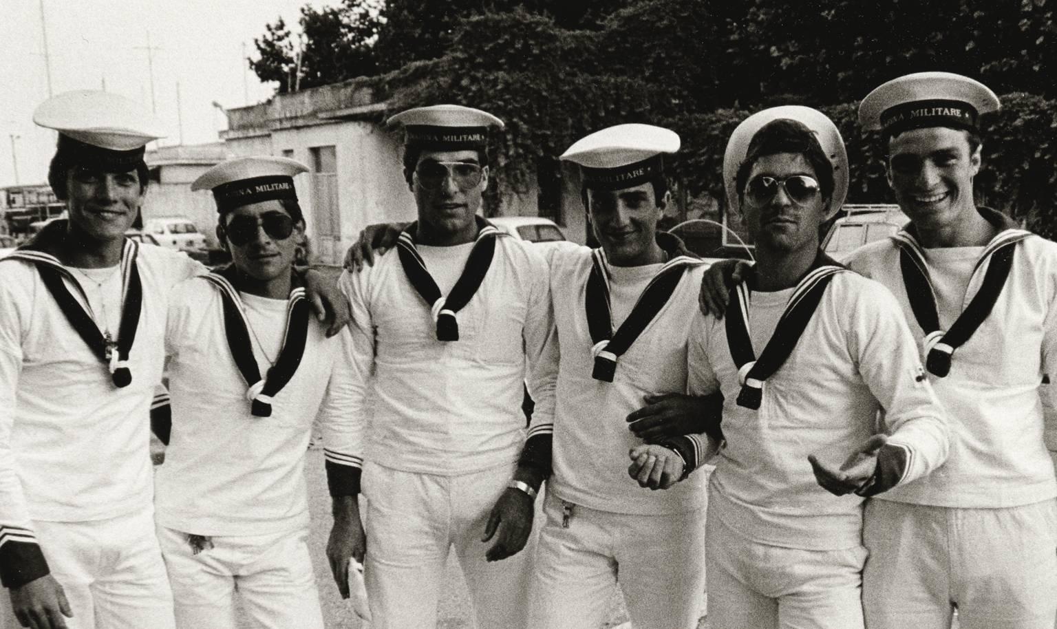 Sailors, La Spezia - Photograph by Ron Baxter Smith