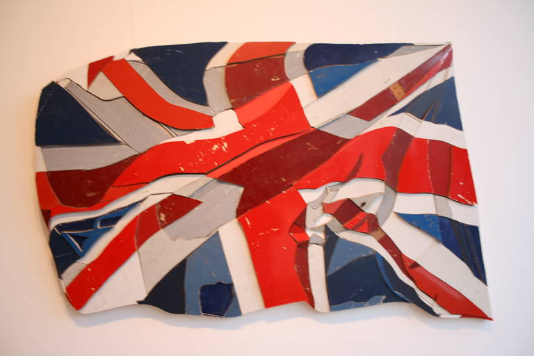 Waving Union Flag