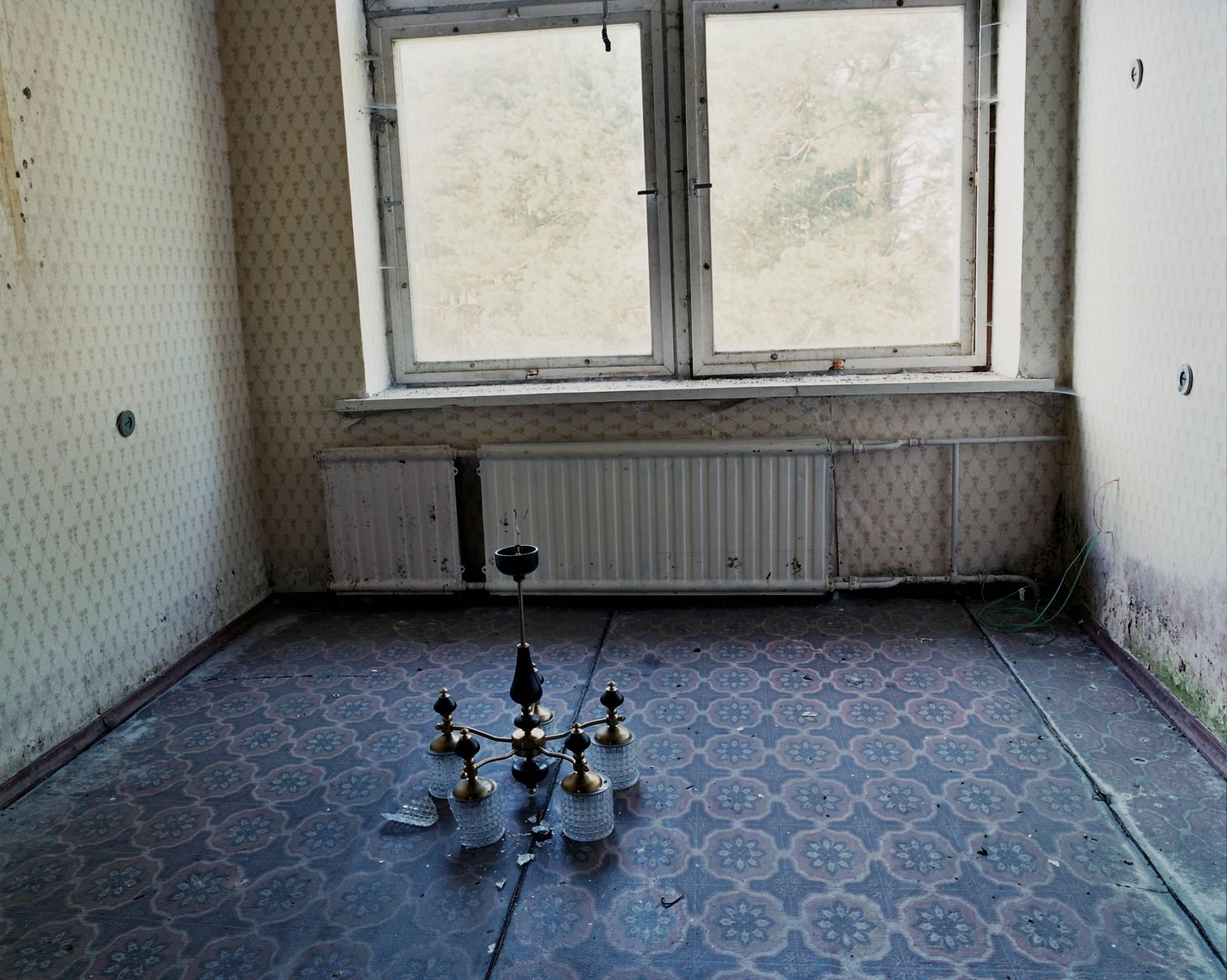 Katherine Newbegin Color Photograph - Empty Rooms Eglės Sanatorium , Druskininkai, Lithuania