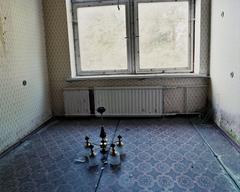 Empty Rooms Eglės Sanatorium , Druskininkai, Lithuania