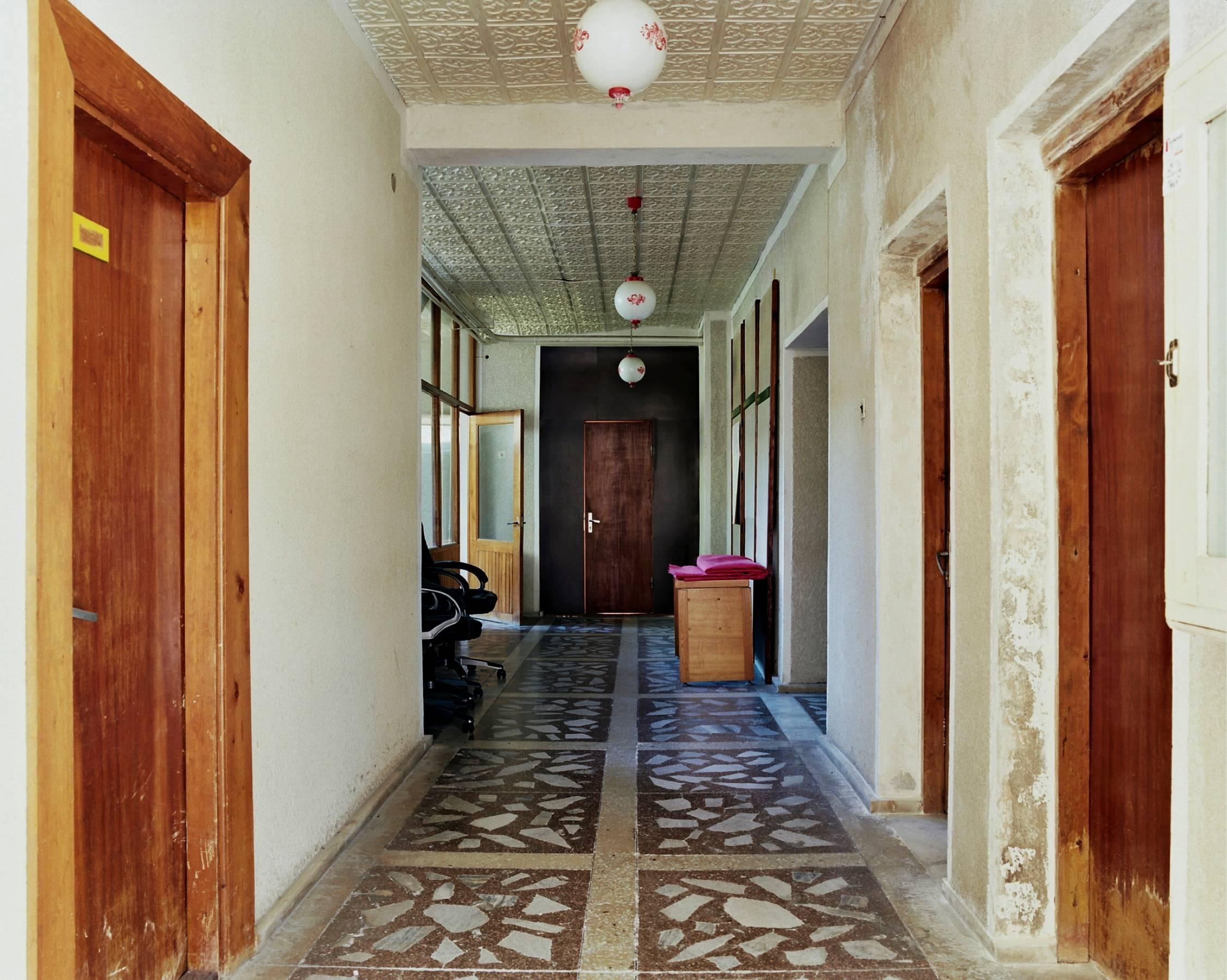 Katherine Newbegin Color Photograph - Waiting (Eglės Sanatorium, Druskininkai, Lithuania)