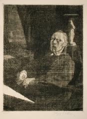 The Great Draughtsman Sitting (Self-Portrait) 6