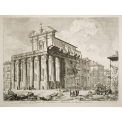 The Temple of Antoninus and Faustina (Veduta del Tempio di Antonio e Faustina)