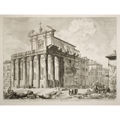 The Temple of Antoninus and Faustina (Veduta del Tempio di Antonio e Faustina) 11