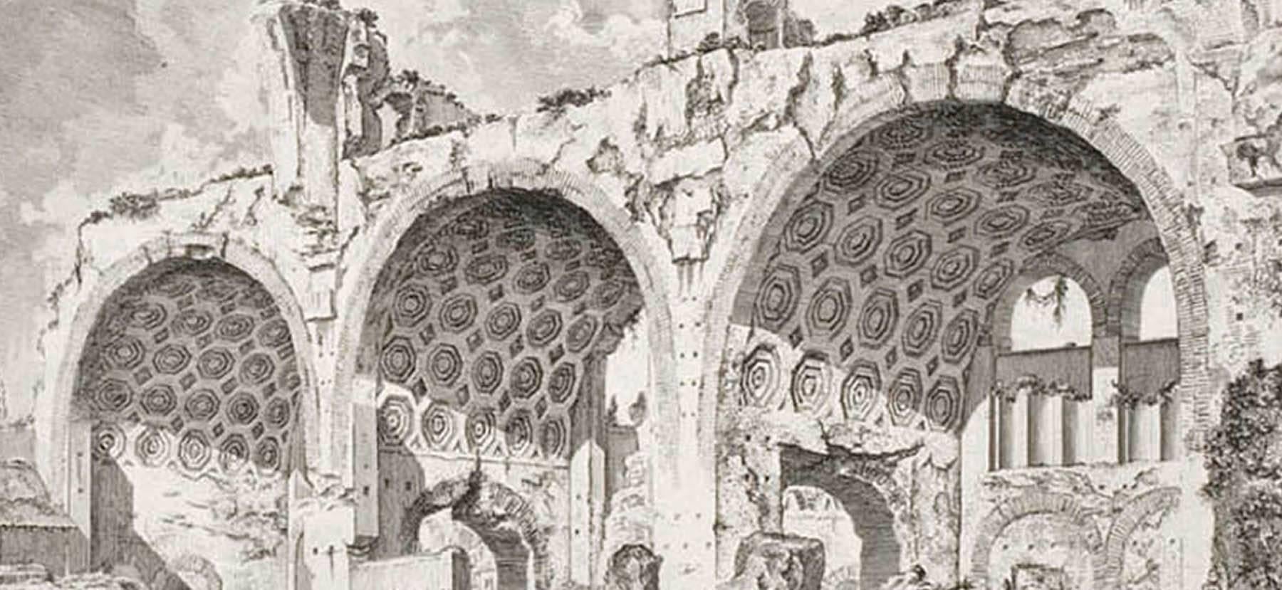La Basilica di Costantino - Print di Giovanni Battista Piranesi