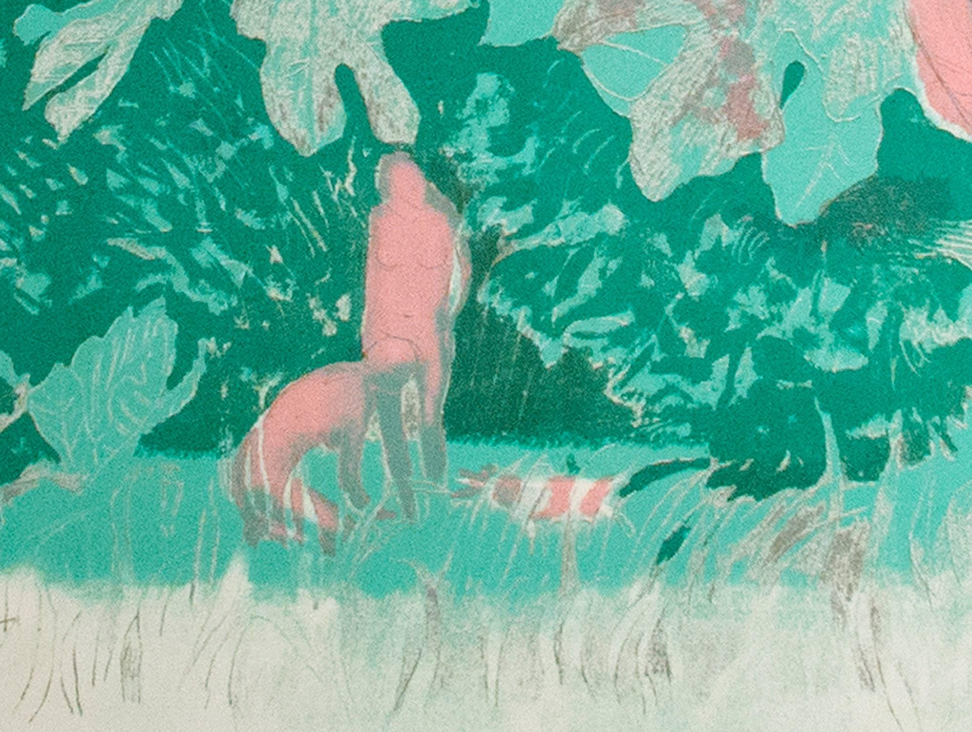 Le Figuier d'Antibes - Print de Paul Guiramand