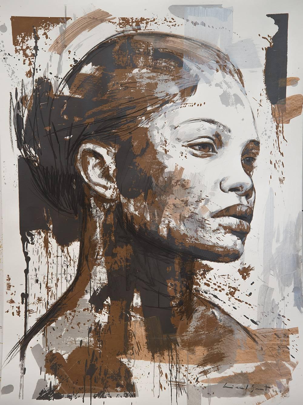 Lionel Smit Figurative Print - Obscura Revision Series #1