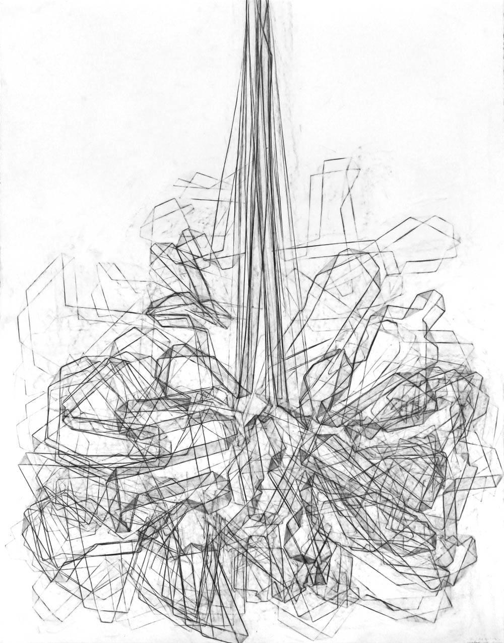 Alisa Dworsky Abstract Drawing - Ravel 2