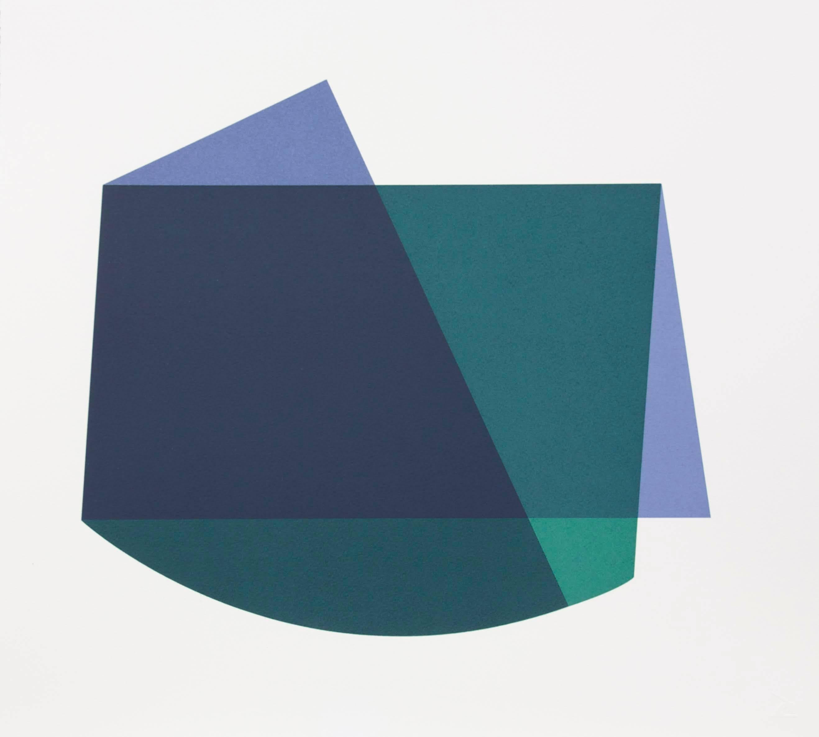 Willard Boepple Abstract Print - 20.11.13 T