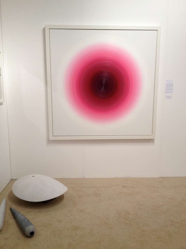 Rosa Rossa Armonica - Painting di Oliver Marsden