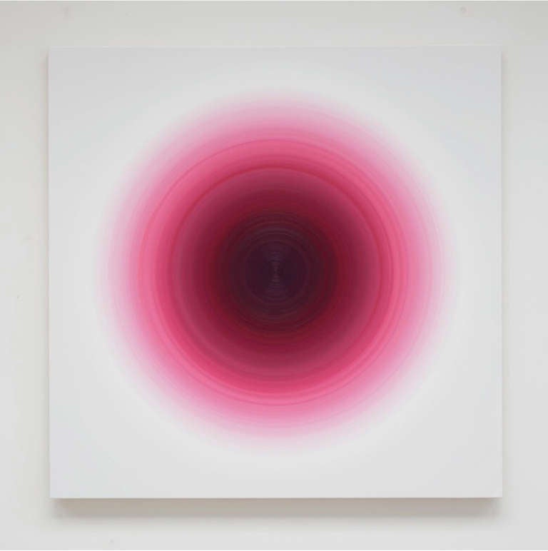 Abstract Painting di Oliver Marsden - Rosa Rossa Armonica