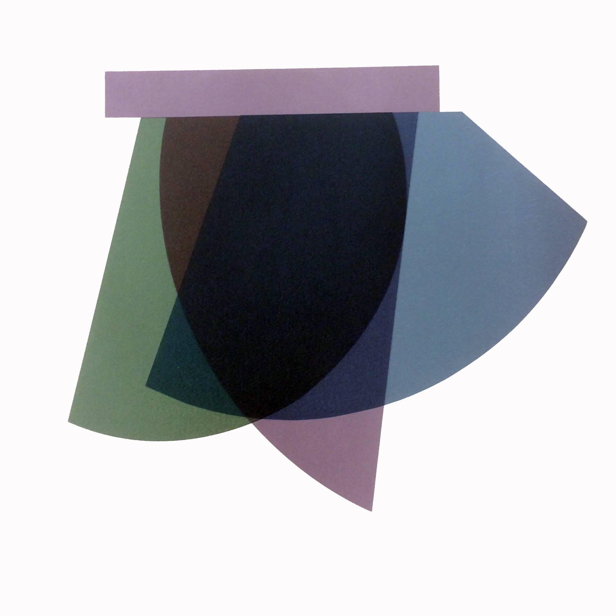 Willard Boepple Abstract Print - W-3 8.3.10 B