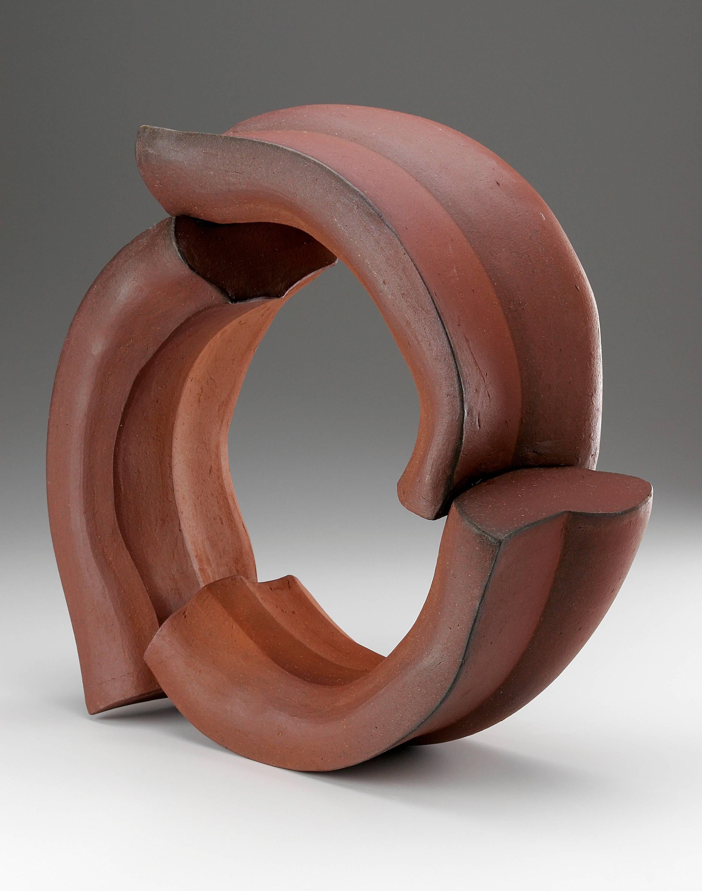 Three Part Ring - Sculpture by Malcolm Wright