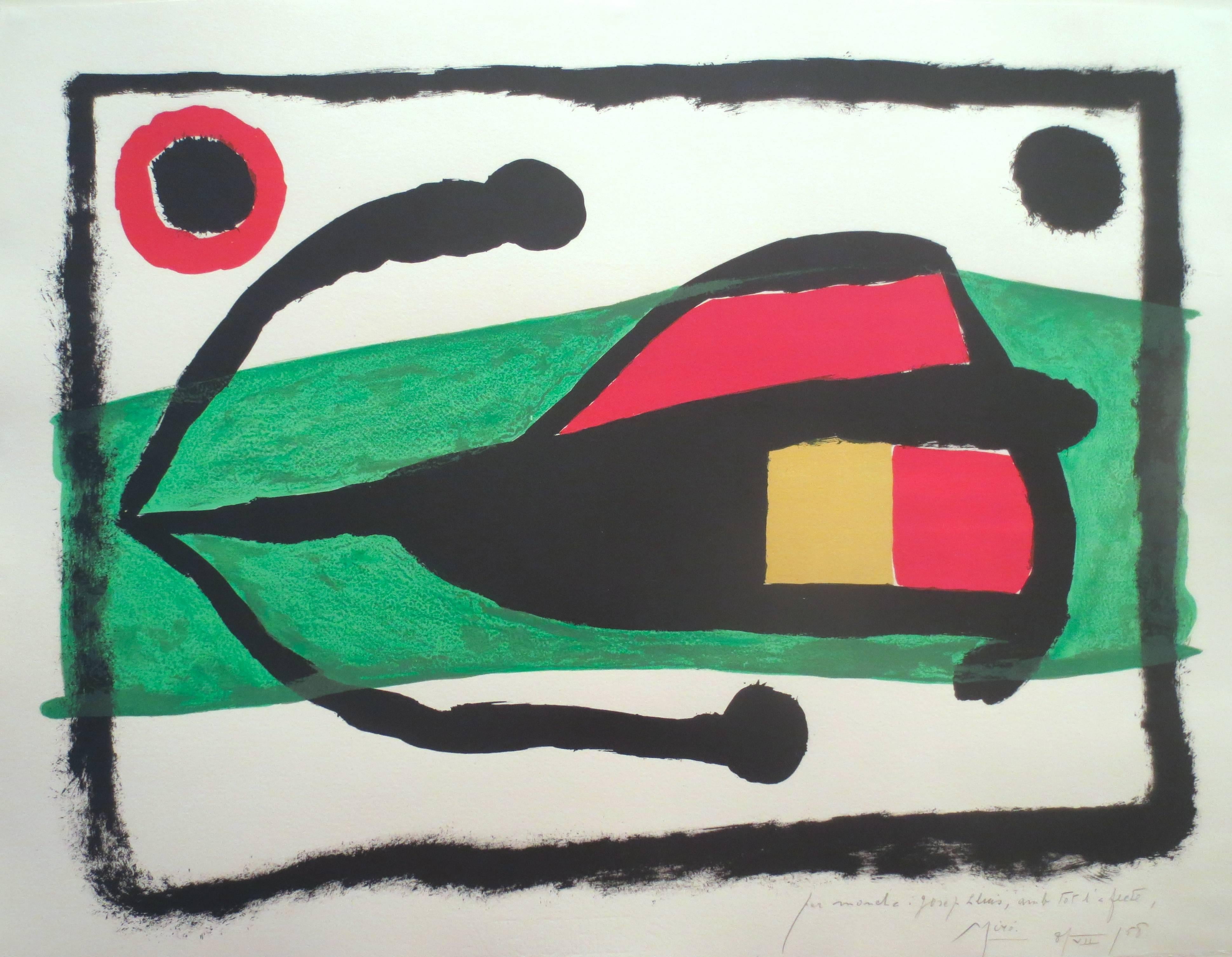 Joan Miró Abstract Print - Altamira